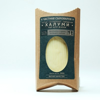Сыр мягкий Частная сыроварня Халуми 50%