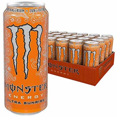 Напиток энергетический Black Monster Ultra Sunrise