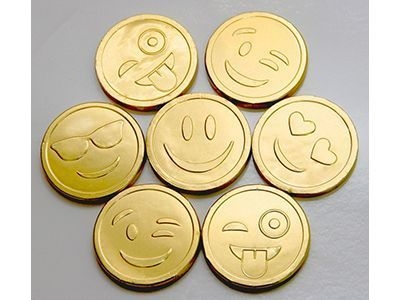 Шоколадные монеты 
