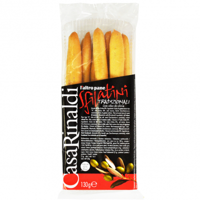 Хлебные палочки Сasa Rinaldi Сфилатини с оливковым Маслом традиционные