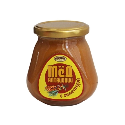 Алтайский мед с экстрактом облепихи