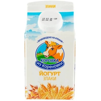 Йогурт Коровка из Кореновки злаки 2%