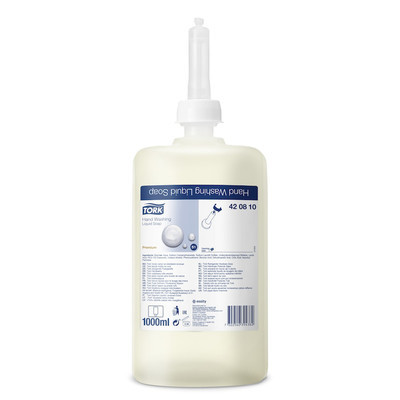 Жидкое мыло S1 Tork Premium с улучшенными гигиеническими свойствами антибактериальное