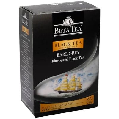 Чай Бета Чай черный Бергамот картон