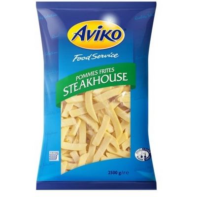 Картофель фри AVIKO широкой нарезки (Steakhouse) быстрозамороженный 