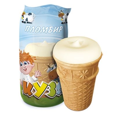 Мороженое РосФрост КУЗЯ ванильный Стакан