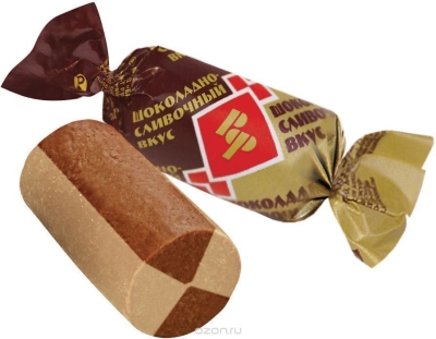 Конфеты Бабаевские батончики шоколадно-сливочные