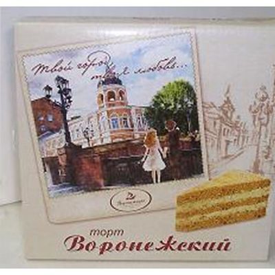 Торт бисквитный Воронежский