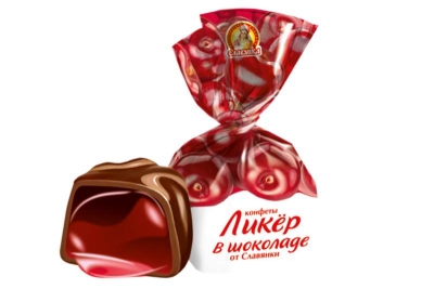 Конфеты Славянка Ликер в шоколаде