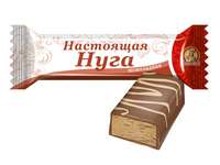 Конфеты Славянка Настоящая нуга шоколаднаяая
