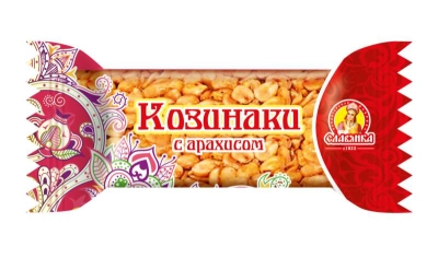 Конфеты Славянка Козинак с арахисом