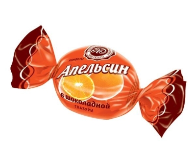 Конфеты Микаелло Апельсин с корицей шоколадной глазури