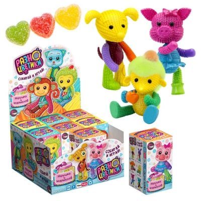 Мармелад + игрушка Разноцветики Fresh Toys