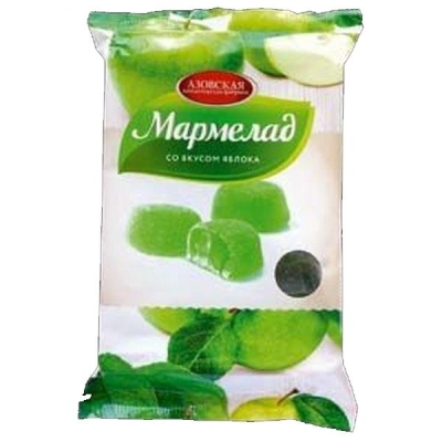 Мармелад желейный Азовская кондитерская фабрика Со вкусом Зеленого яблока