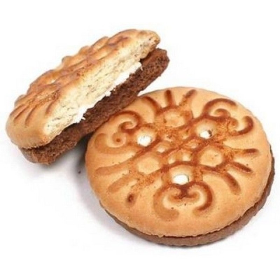 Печенье Белогорье Фифти-фифти с шоколадной начинкой