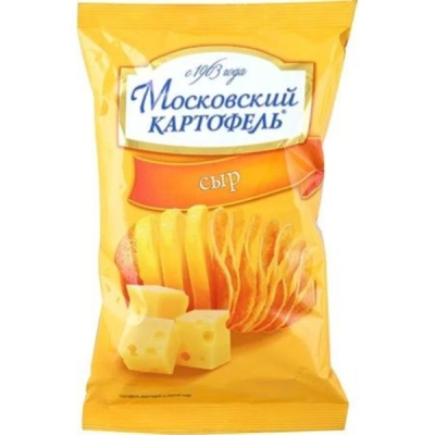 Чипсы Московский Картофель со вкусом сыра