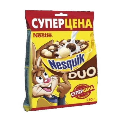 Готовый завтрак Несквик шоколадный №1 ДУО