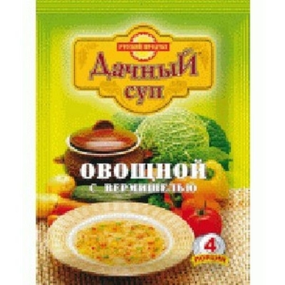 Суп Дачный Овощной с вермишелью Русский Продукт 
