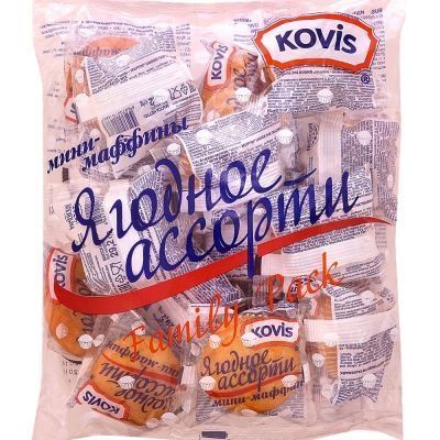 Мини-маффины Kovis (Ковис) ягодное ассорти