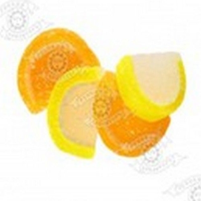 Мармелад Русский кондитер Фруктовый нектар мини с ароматом лимона и апельсина дольки