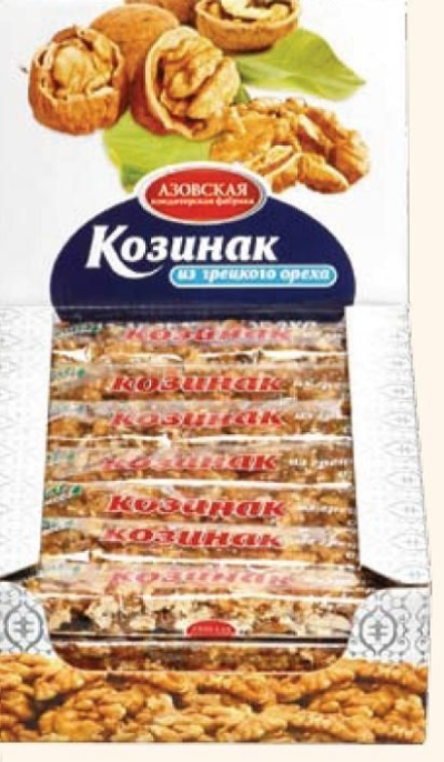 Козинак Азовская кондитерская фабрика из грецкого ореха