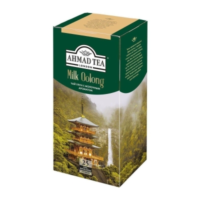 Чай зеленый Ahmad Tea Молочный Улун 25 пак.
