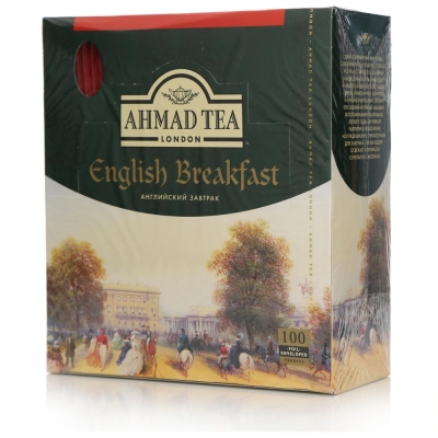 Чай черный Ahmad Tea Английский Завтрак 100 пак.
