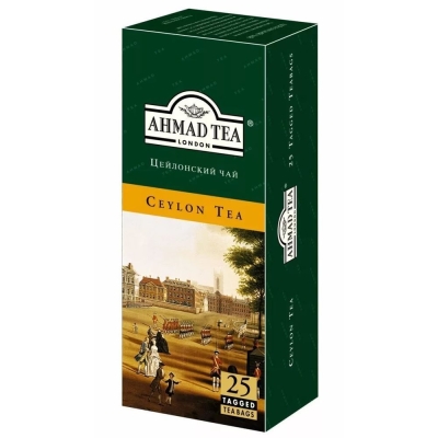 Чай черный Ahmad Tea Цейлонский 25 пак.