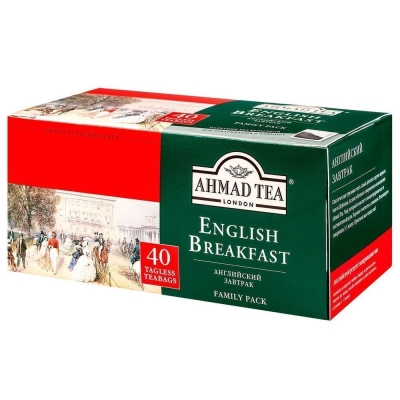 Чай черный Ahmad Tea Английский Завтрак 40 пак.