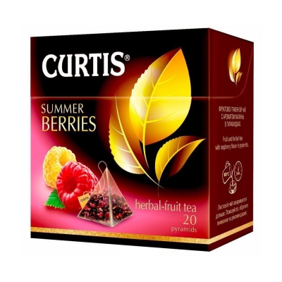 Чай травяной Curtis Саммер Беррис 20 пирамидок