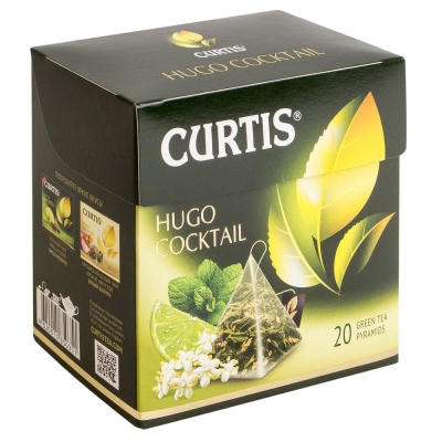 Чай зеленый Curtis Hugo Cocktail 20 пирамидок