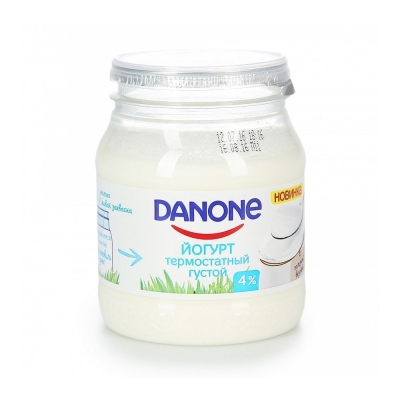 Йогурт Данон термостатный густой 4%