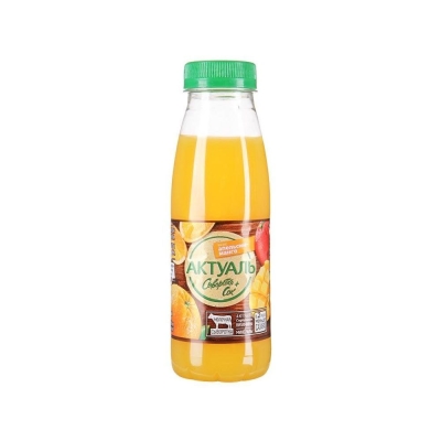 Напиток Актуаль на сыворотке вкус Апельсин-Манго