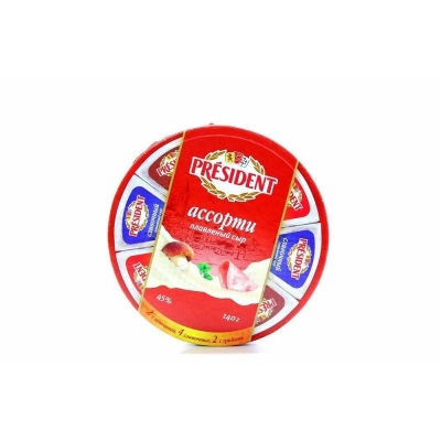 Сыр плавленый Президент Ассорти 45%