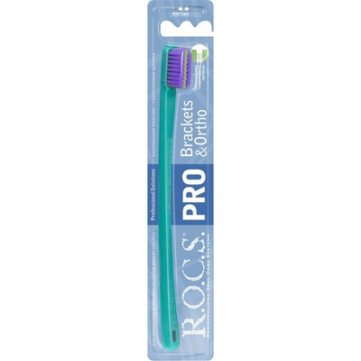 Зубная щетка ROCS PRO Brackets&Ortho мягкая