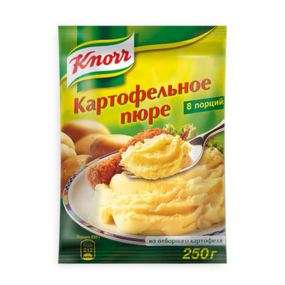 Картофельное пюре Кнорр