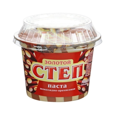 Паста десертная Славянка Золотой степ шоколадно-ореховая