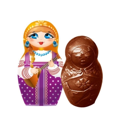 Шоколад фигурный Славянка Детский сувенир Матрешка