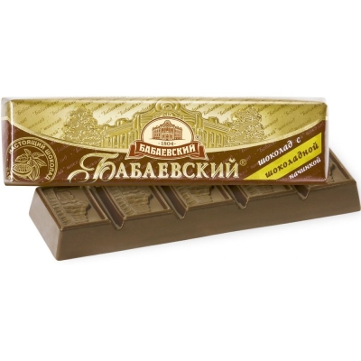 Батончик шоколадный Бабаевский
