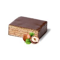 Вафли Белогорье шоколадно-ореховые глазированные