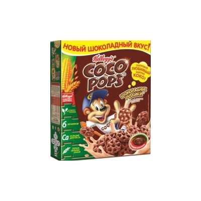 Шоколадные шарики Kellogg's Coco Pops