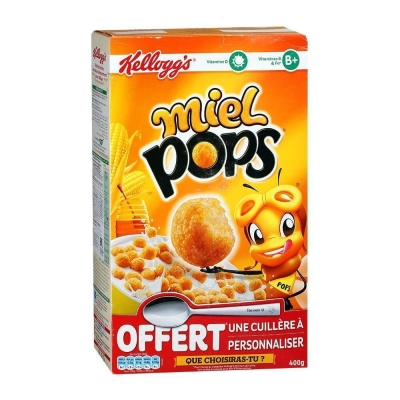 Готовый завтрак Kellogg's Miels Pops Медовые шарики