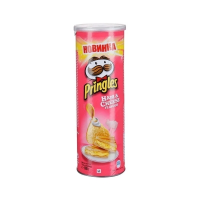 Чипсы Pringles со вкусом ветчины и сыра
