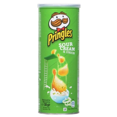 Чипсы Pringles Сметана и Лук