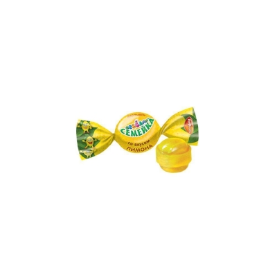 Карамель Такф Веселая семейка со вкусом лимона