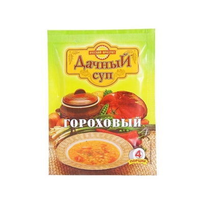 Суп быстрого приготовления в пакетах русский продукт