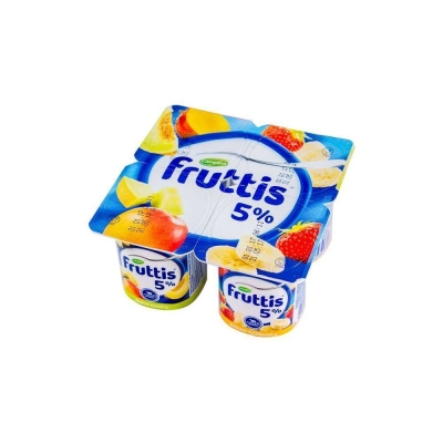 Продукт йогуртный Фруттис 5% дыня-манго, банан-клубника