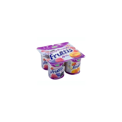 Продукт йогуртный Фруттис супер-экстра 8% абрикос-манго, лесные ягоды ванночка