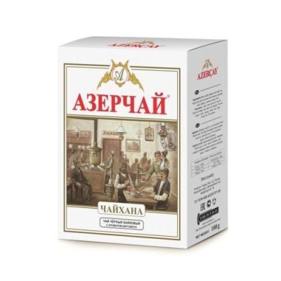 Чай черный байховый Азерчай с бергамотом 