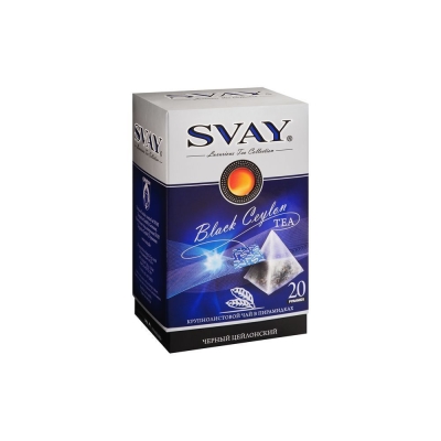 Чай Svay Black Ceylon крупнолистовой 20 пирамидок
